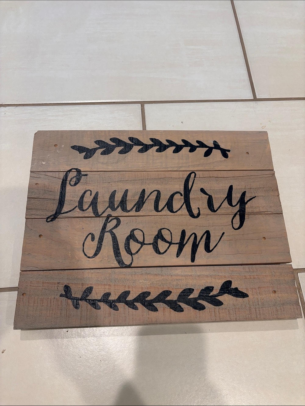 Hobby Lobby Laundry Room Wooden Sign